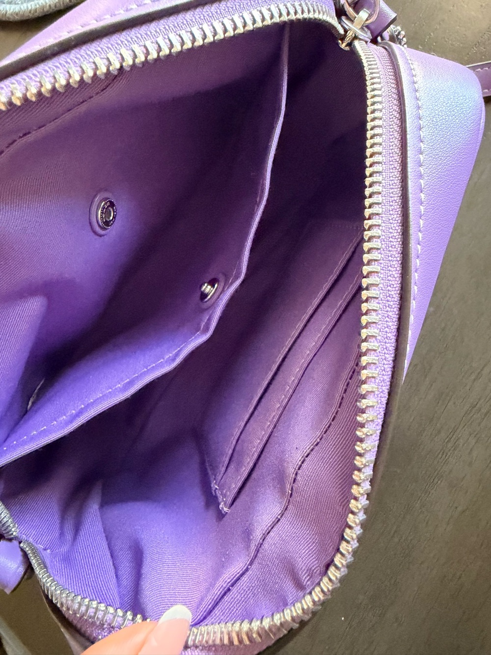 Coach Mini Jamie Camera Purple Bag - Picture 7 of 7